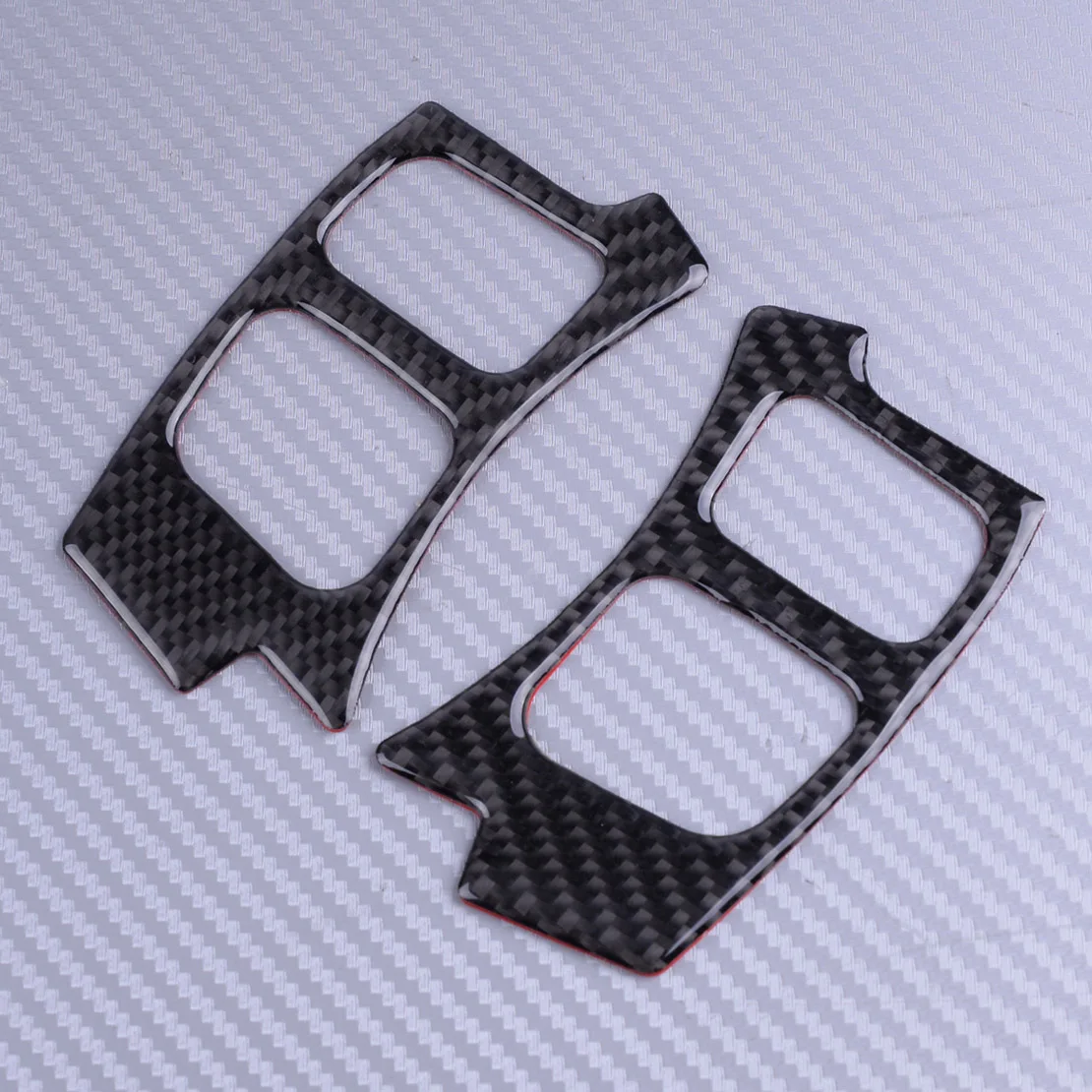 

DWCX 2PCS Carbon Fiber Steering Wheel Button Frame Trim Cover Fit for LEXUS IS250 NX200T 300H 2014 2015 2016 2017