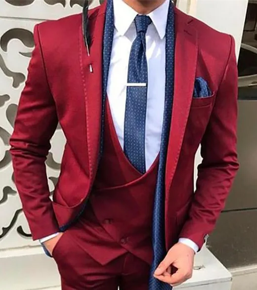 New-Burgundyyd-Suit-Men-Custom-Prom-Smart-Business-Men-Suit-3-Piece-Slim-Fit_副本
