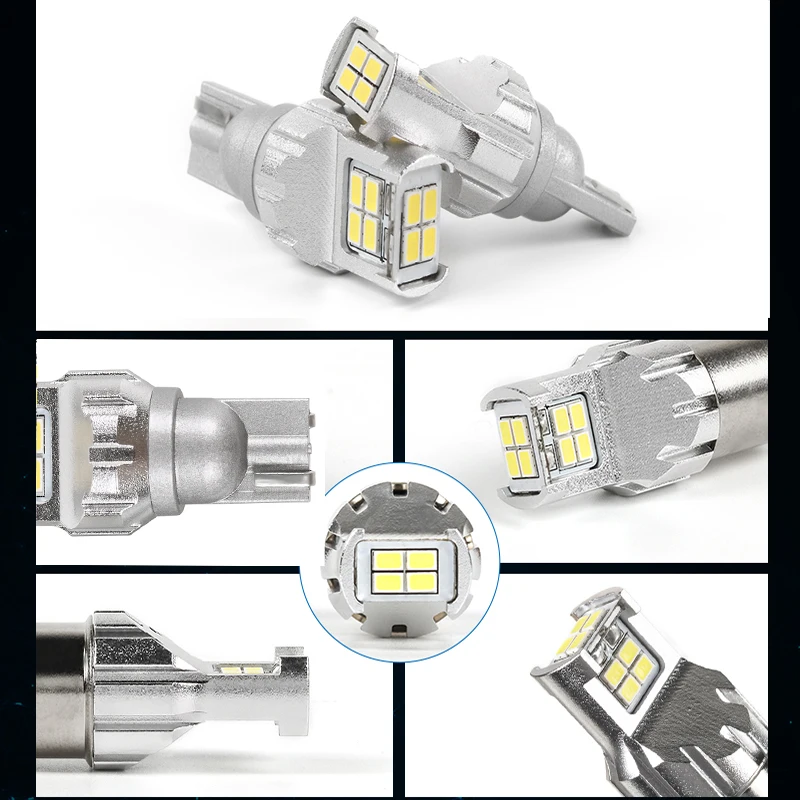 CN360 2 шт. T15 W16W 921 912 Led Canbus светильник заднего хода без ошибок лампа 3020smd супер яркая
