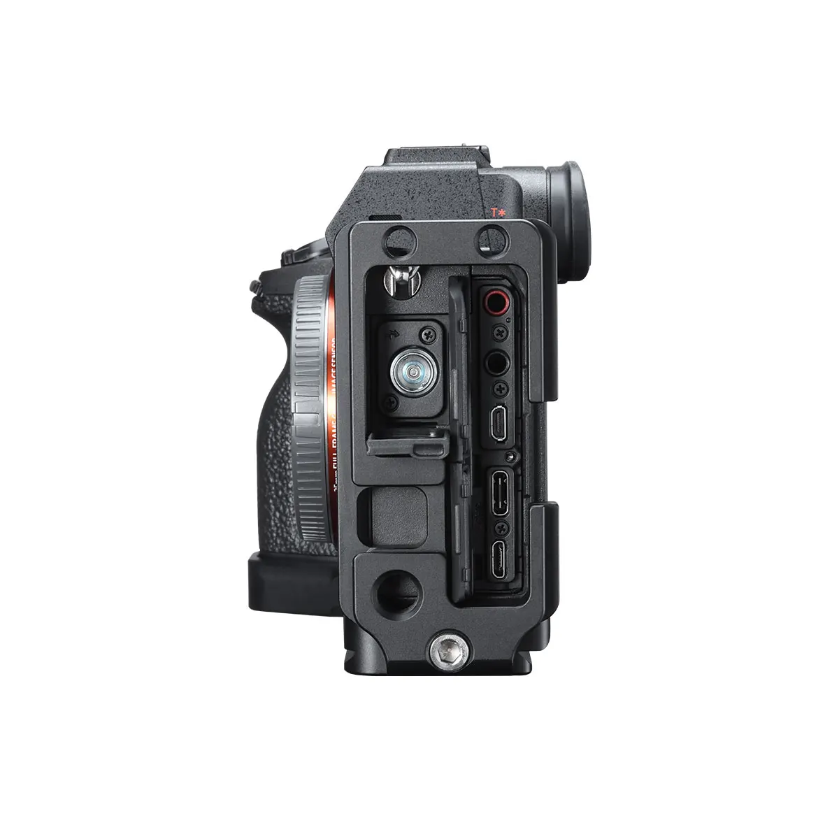 UURig R024 L форма быстросъемный кронштейн для sony A7R4 A74 A7R IV волог микрофон Холодный башмак Удлинитель кронштейн фотографии запчасти