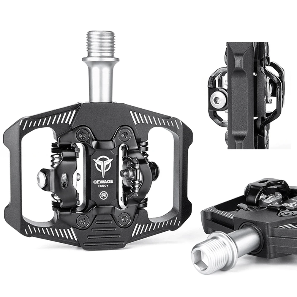 Doublesided Clip Pedals Mtb Pedals Cycling Pedals With Cleats