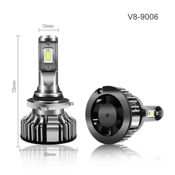 

Externally stable drive, built-in fan cooling, high brightness, long life, h4 h7 90059 9006 9012 white light(h3)