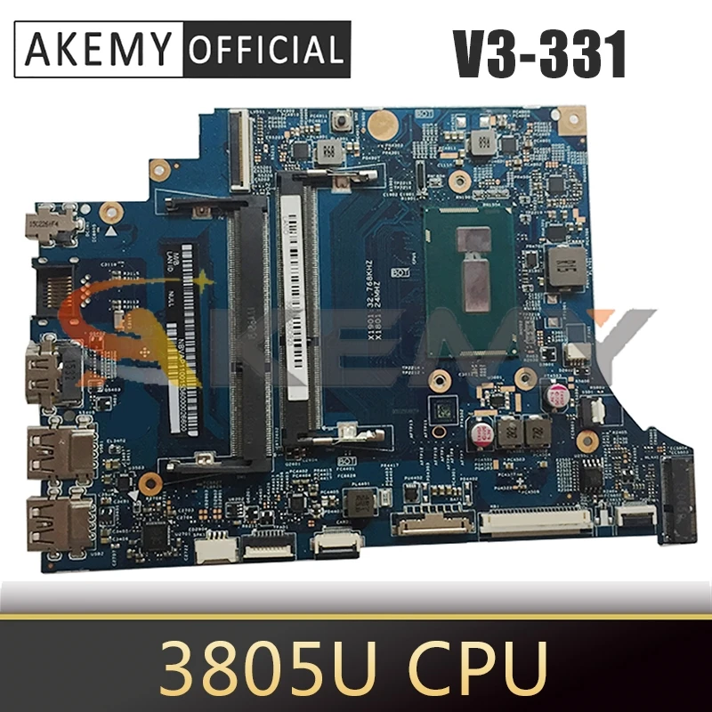 Для ACER Aspire V3-331 Pentium 3805U материнская плата для ноутбука 13334-1 SR210 DDR3 | Компьютеры и