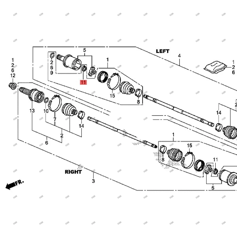 

Car Drive shaft circlip Drive shaft round clamp Front axle circlip hon daa cur aTransfer shaft circlip Round clip