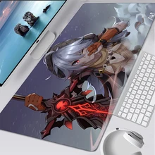 

Genshin Impact Mouse Pad Gamer Accessories Mausepad Pc Gaming Rug Desk Mat Varmilo Mice Keyboards Computer Peripherals Office