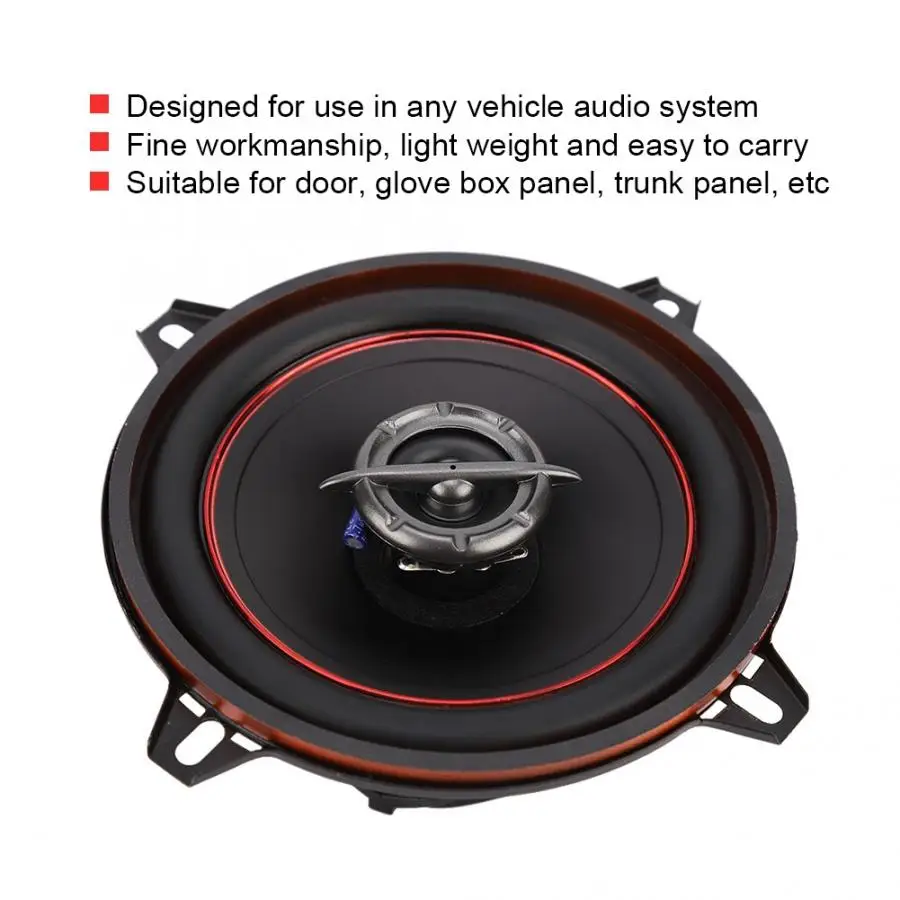 KSTE YL-6998B 1 Paar Koaxial Car Audio Lautsprecher-Auto-Tür/Trunk-Panel Audio Musik Lautsprecher 1000W