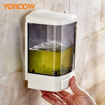 

Single Wall Mounted Plastic Hotel Soap Dispenser Kitchen Sanitizer Holder Dropshipping GXN00AR 2