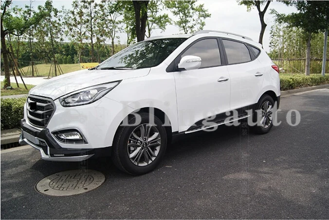 Подходит для hyundai Tucson 2010 2015 2 шт. Левая Правая Беговая доска боковые шаги nerf бар