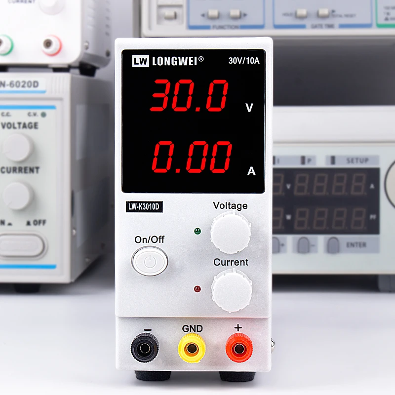 DC Питание мини Регулируемый Цифровой 30V 10A лаборатории коммутации Питание 110 v-220 v K3010D ноутбук телефон ремонт паяльная