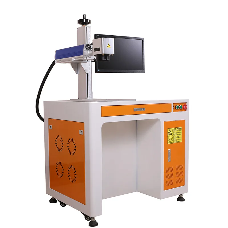 

Small Portable 20W30W50W Fiber Laser Engraving Machine Is Used For Ceramic Crystal Glass Jade Acrylic Metal Wood Product Etc
