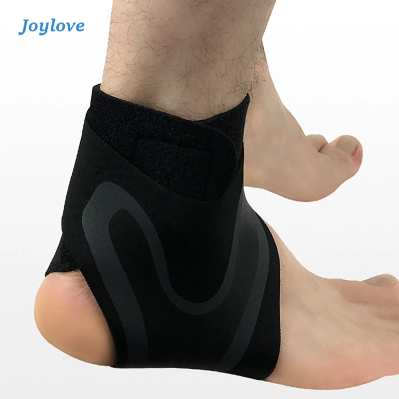Регулируемый эластичный бандаж на лодыжку JOYLOVE Спортивная поддержка ног