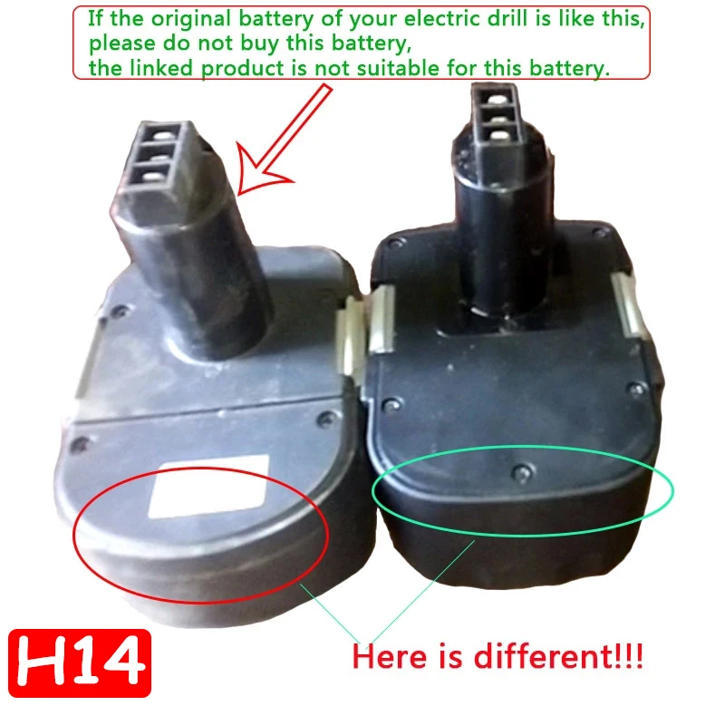 12V 14 4 V 18V 2000 мА/ч 3000 никель кадмиевый аккумулятор сменный металлогидридный
