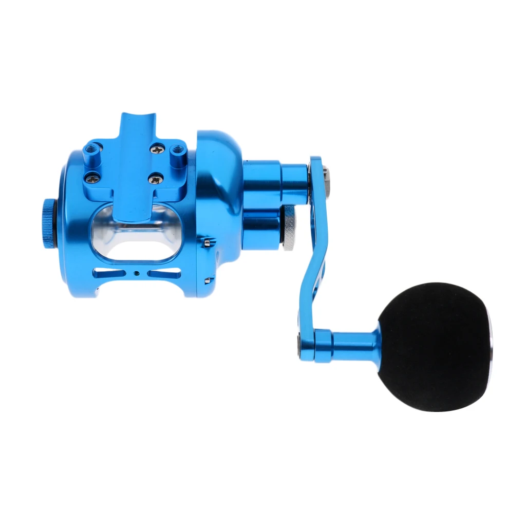 

Fishing Reels Level Wind Trolling Reel Conventional Jigging Reel for Saltwater Big Game Fishing - Right Handed