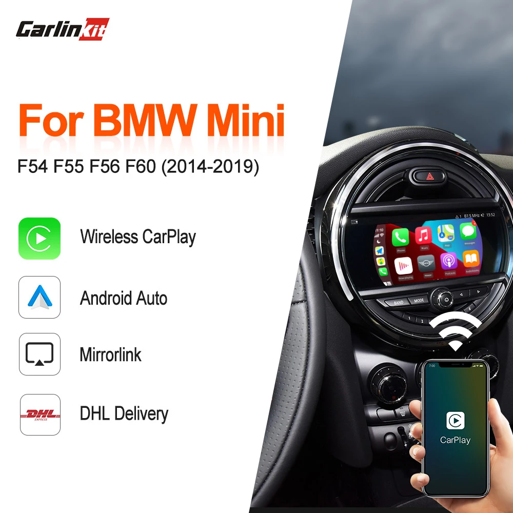 Carlinkit 2.0 Wireless Auto Smart Box For Bmw Mini Cooper 20092020 Cic