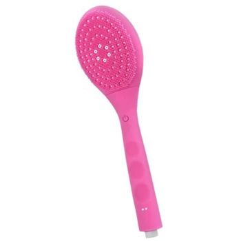 

Universal Silicone Cleaning Massage Battery Powered Shower Nozzle Bath Brush Handheld Home Portable Electric Wash Tools