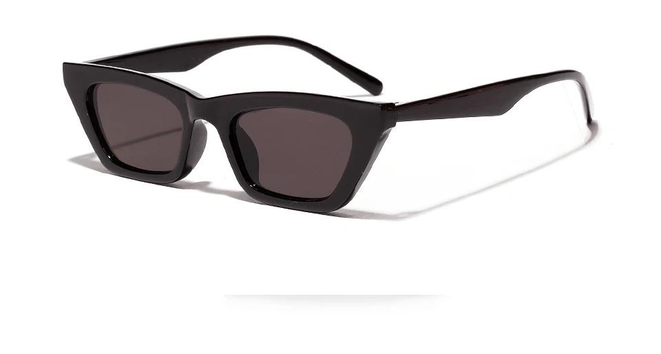 OVZA Rectangle Sunglasses Women Brand Designer Fashion Black Sun glasses for Mens High Quality Anti-UV Eyeglass S1001