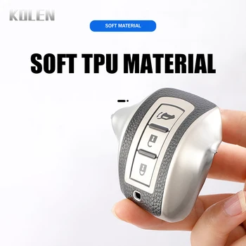 TPU Leather Car Key Case Cover Shell For Mitsubishi Pajero Outlander 3 L200 ASX Eclipse Cross Sport Lancer Holder Accessories 4 TPU Leather Car Key Case Cover Shell For Mitsubishi Pajero Outlander 3 L200 ASX Eclipse Cross Sport Lancer Holder Accessories - TPU Leather Car Key Case Cover Shell For Mitsubishi Pajero Outlander 3 L200 ASX Eclipse