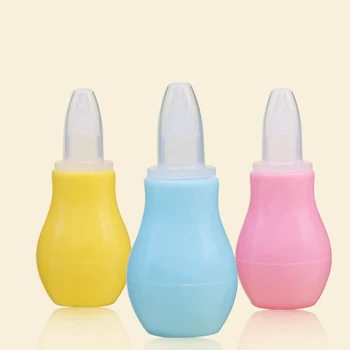 

Manual Silicone Nasal Pump Pump Baby Cold and Fever Booger Nose Clean and Safe Non-toxic Nasal Suction Device