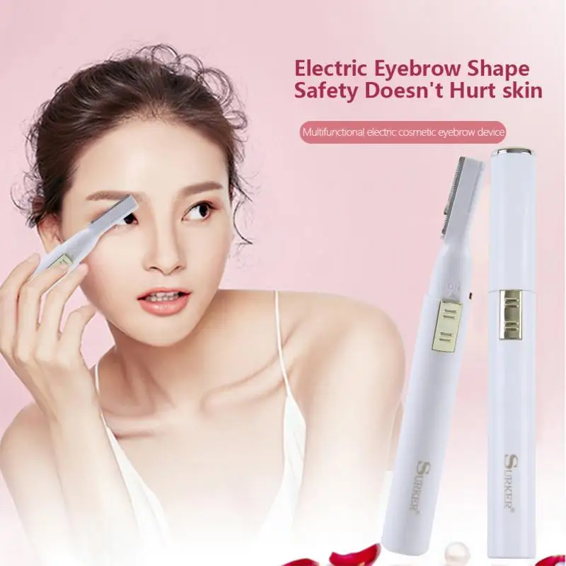 

Eye Brow Face Epilator Mini Shaver Razors Portable Body Shaver Remover Electric Eyebrow Trimmer Makeup PainlessBlade Razor