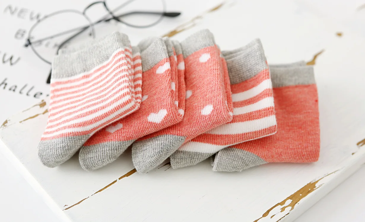 B&G Childrens Breathable Socks Childrens Summer Kids Middle-tube Soft Socks Floor Socks Babys Socks