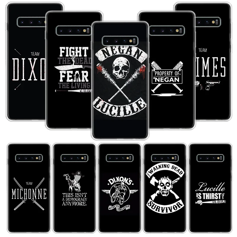 С изображениями из сериала Ходячие мертвецы команда Negan Camiseta чехол для Xiaomi Redmi