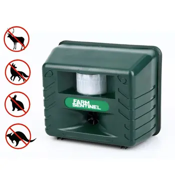 

Outdoor Ultrasonic Animal Control Electronic Rodent Repeller Birds Dogs Cats Repellent Analog Alarm Sound