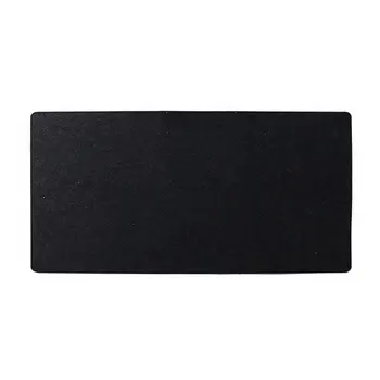 

Simple Felt Cloth Mouse Pad Keyboard Cushion Office Home Desk Mat Supplies 630 x 325 x 2mm Black/ Dark grey