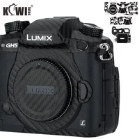 Kiwi Anti-Scratch Kamera Körper Hülle Für Panasonic Lumix DC-GH5 GH5 Kamera Anti-Rutsche 3M aufkleber Carbon Faser Film
