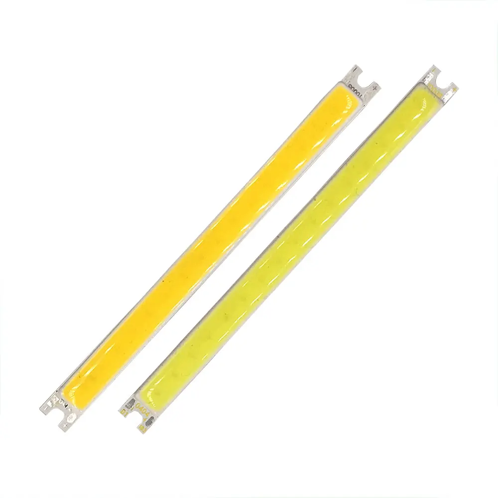 

100x8MM 12V 5W LED Light Strip COB Bulb Warm Cold White Color 100MM DC12V COB LED Lamp for Table Lighting Home Work Decor Lights