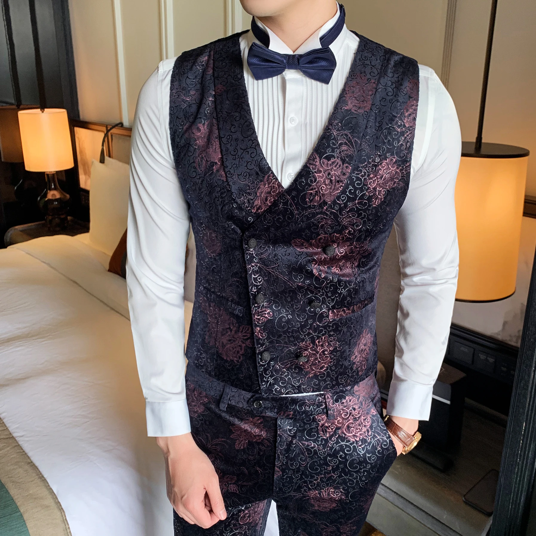Костюм Де Люкс Pour Homme в стиле барокко Vestito Matrimonio Uomo королевские мужские роскошные