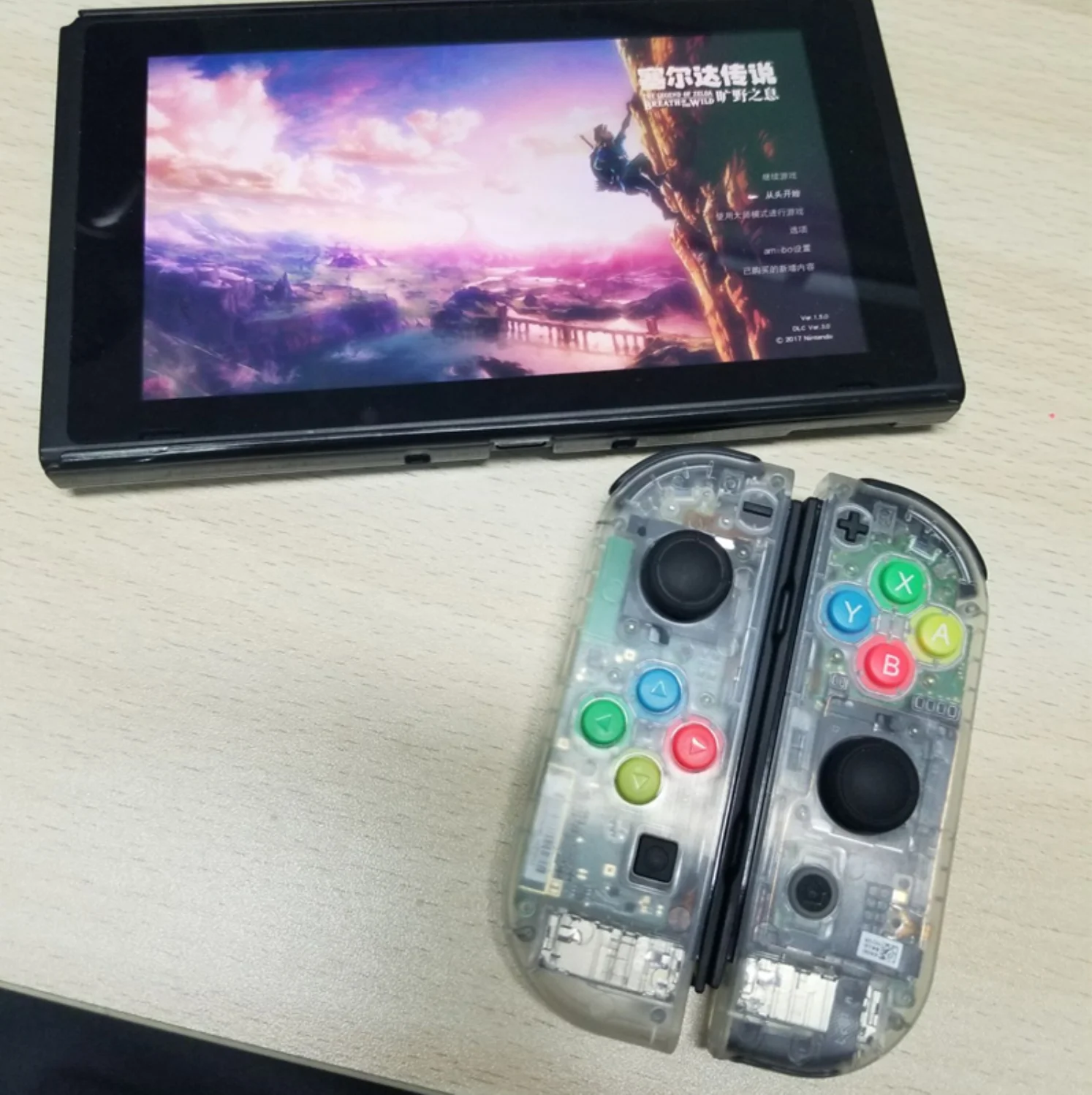 Housing Shell Case Cover for Nintend Switch NS Controller Joy-Con Transparent Replacement Protection Cases for Nintendo Switch X