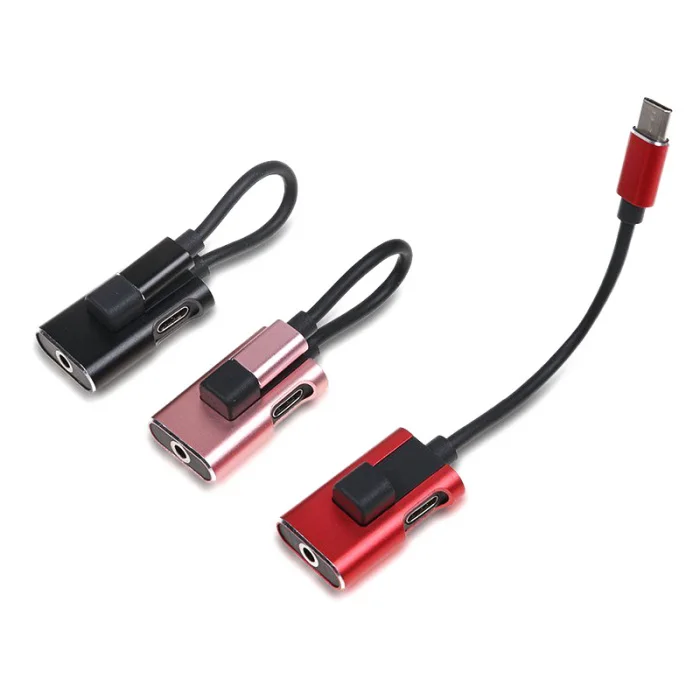 Адаптер для наушников с разъемом usb type-C и разъемом 3,5 мм FKU66