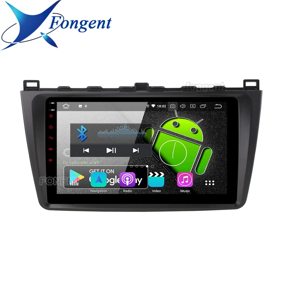 Для Mazda 6 Rui 2008 2009 2010 2011 2012 2013 2014 2015 автомобильный 9-дюймовый IPS Android 10 0 радиоприемник