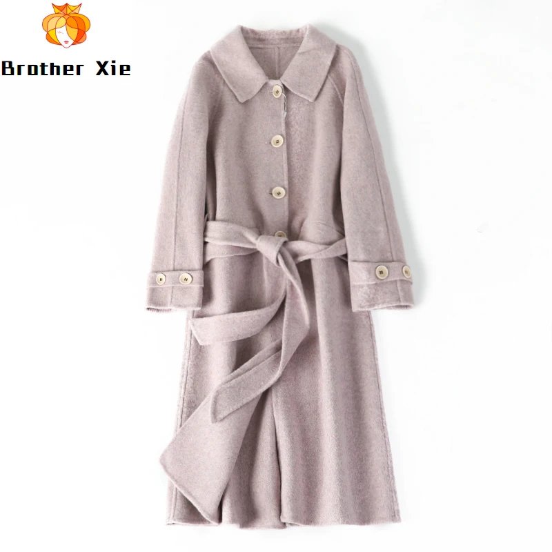 

New double-sided wool overcoat in autumn and winter of 2020