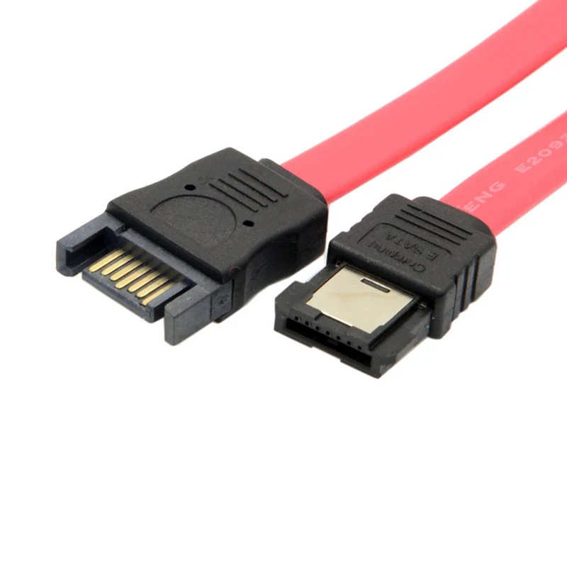 

Кабель-удлинитель для жесткого диска PS3, SATA, 7-контактный разъем «папа»-«ESATA», 7-контактный разъем «Мама», 50 см, красный цвет