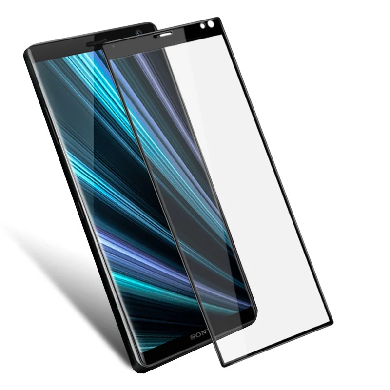 

Full Cover Screen Protection Film For Sony Xperia XZ Premium XZ1 Compact X XA1 XA3 10 Plus Tempered Glass Film For Sony 10plus