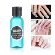 Акриловый жидкий мономер кристалл акриловый дизайн ногтей инструмент для наращивания маникюра дизайн ногтей акриловый порошок пыль ногти 30 мл