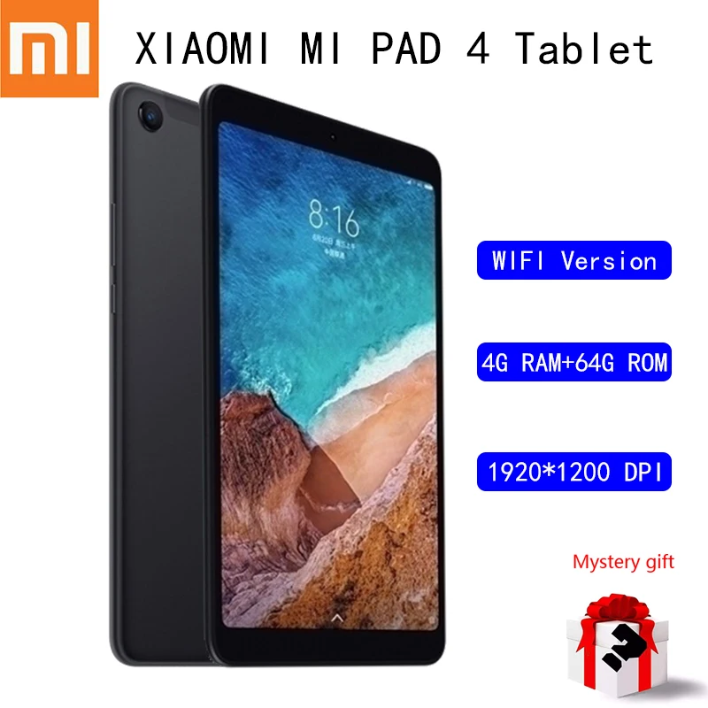 Планшет Xiaomi Teclast MI PAD 4 8 дюймов Android Wi Fi + 64 ГБ 1920*1200 6000 мА · ч|Планшеты| |