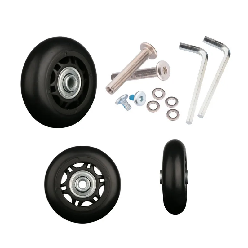Luggage wheel accessories universal wheel cabin bag roller wheel mute wheel universal wear-resistant 20 inch 28 inch