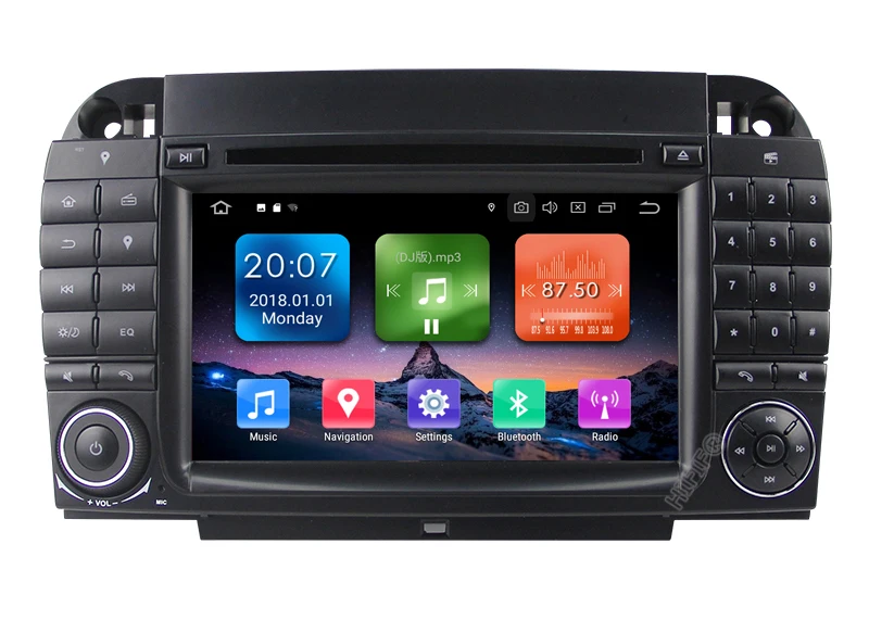 Excellent 4+64G Android 9.0 Car DVD GPS player For Mercedes Benz S-Class W220 W215 S280 S320 S400 S500 Radio SD Octa Core 4G RAM Navi USB 6