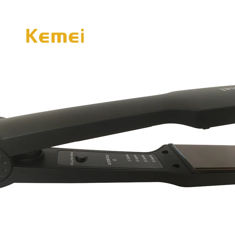 Профессиональный Выпрямитель для волос Kemei, утюжок для выпрямления волос pranchas de cabelo, щипцы для завивки, инструменты для укладки, chapinha ionic, плоский утюжок