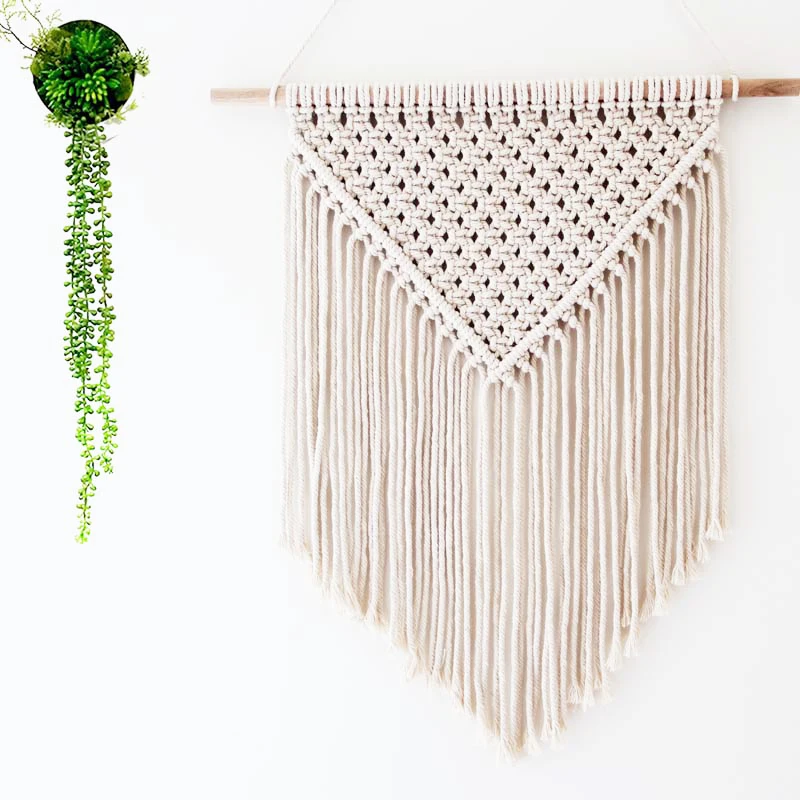 macrame wall hanging handmade macrame tapestry 40*60cm