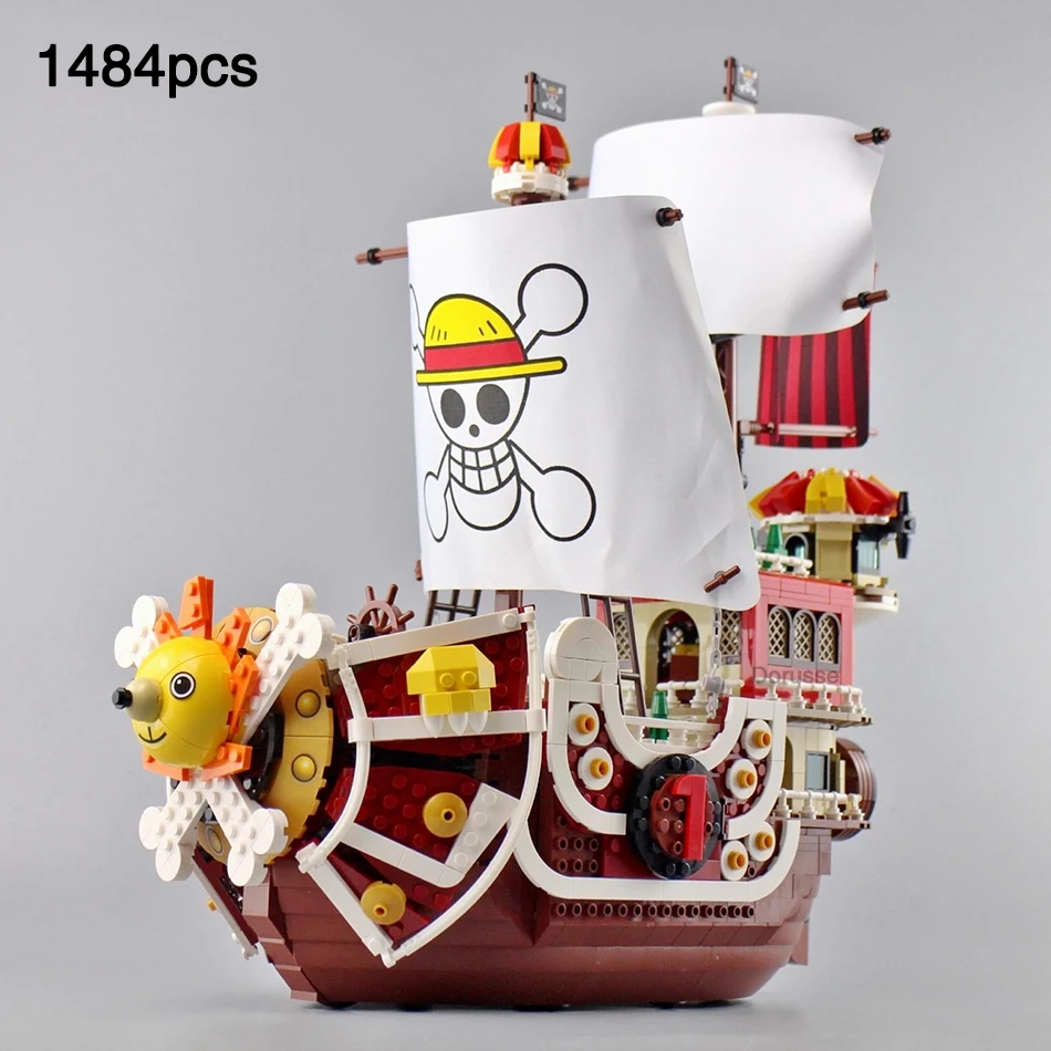  ONE PIECE The THOUSAND SUNNY Pirate Ship Japan Anime compatible legoingly Brick Building Blocks Fig