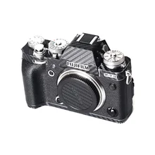 1-10 Набор для Fujifilm X-T3 Защитная пленка для камеры наклейки из углеродного волокна устойчивый к царапинам шероховатый клей отправка запасных наклеек