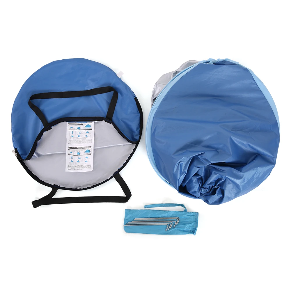 Automatic Instant Pop Up Tent Potable Beach Tent Lightweight Outdoor UV Protection Camping Fishing Tent Cabana Sun Shelter 2021 5