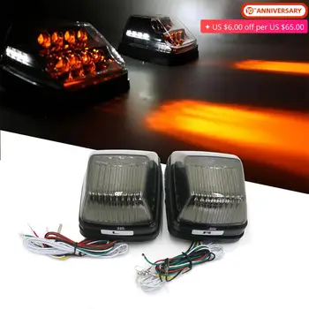 

For Mercedes Benz W463 G-Class G55 1990-2016 Inner Chrome LED Wing Indicator Amber Turn Signal Lights A4638200021 4638200021