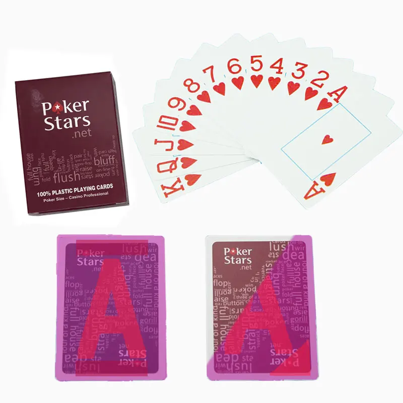 Texas Holdem Marked poker cheating card identified by special contact lens Magic Playing Card Poker Stars cheat in board game