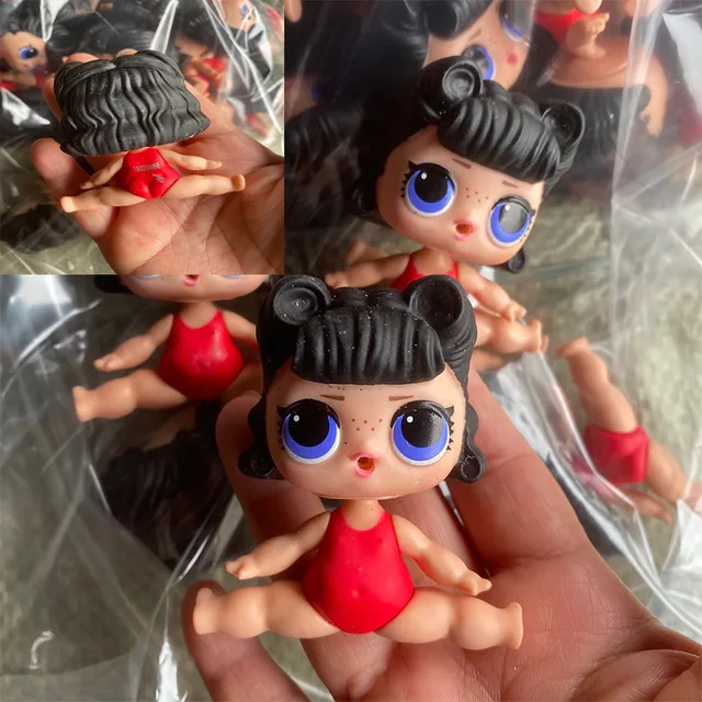 Original lol surprise dolls Long hair doll DIY Dress up dolls Collection of children's figure dolls girls toy birthday gifts 6