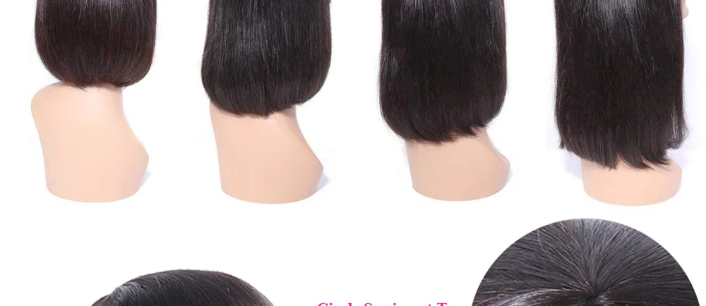 Perucas de Cabelo Brasileiro com Franja Peruca com Franja para as Mulheres Humano Reta Negras Remy Cabelo Completo Máquina Peruca Bang Curto Bob 100% 12 reta bob peruca com franja para as