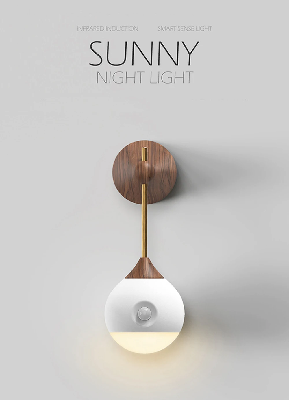 Sothing Sunny Smart sensor ночник инфракрасный индукционный usb зарядка съемный ночник для youpin умный дом